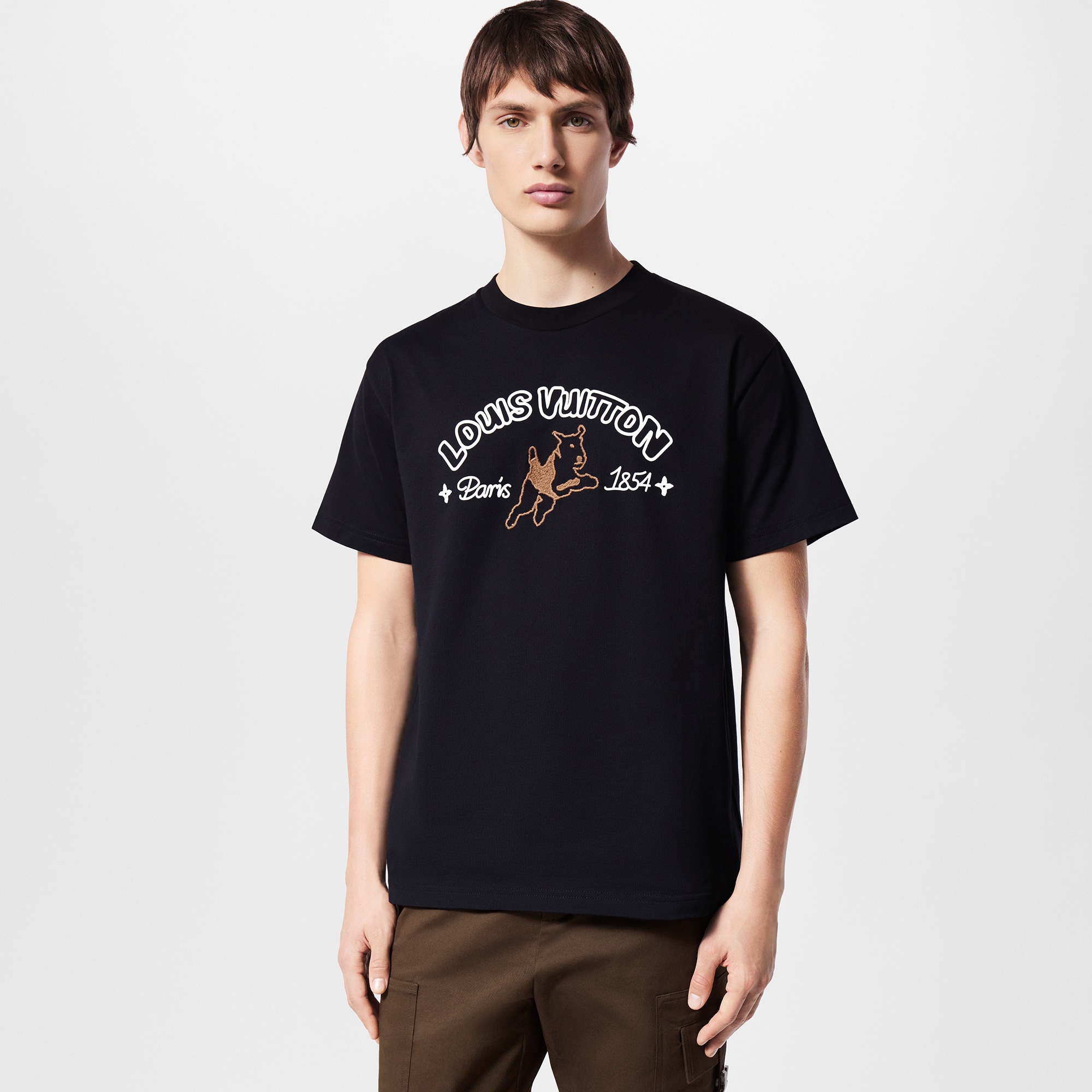 Camiseta de Algodão Bordada - Discontinued Product | LOUIS VUITTON ®